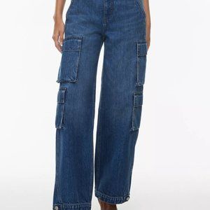 Demin Forum The '90s Millie Hi-Rise Cargo Jean